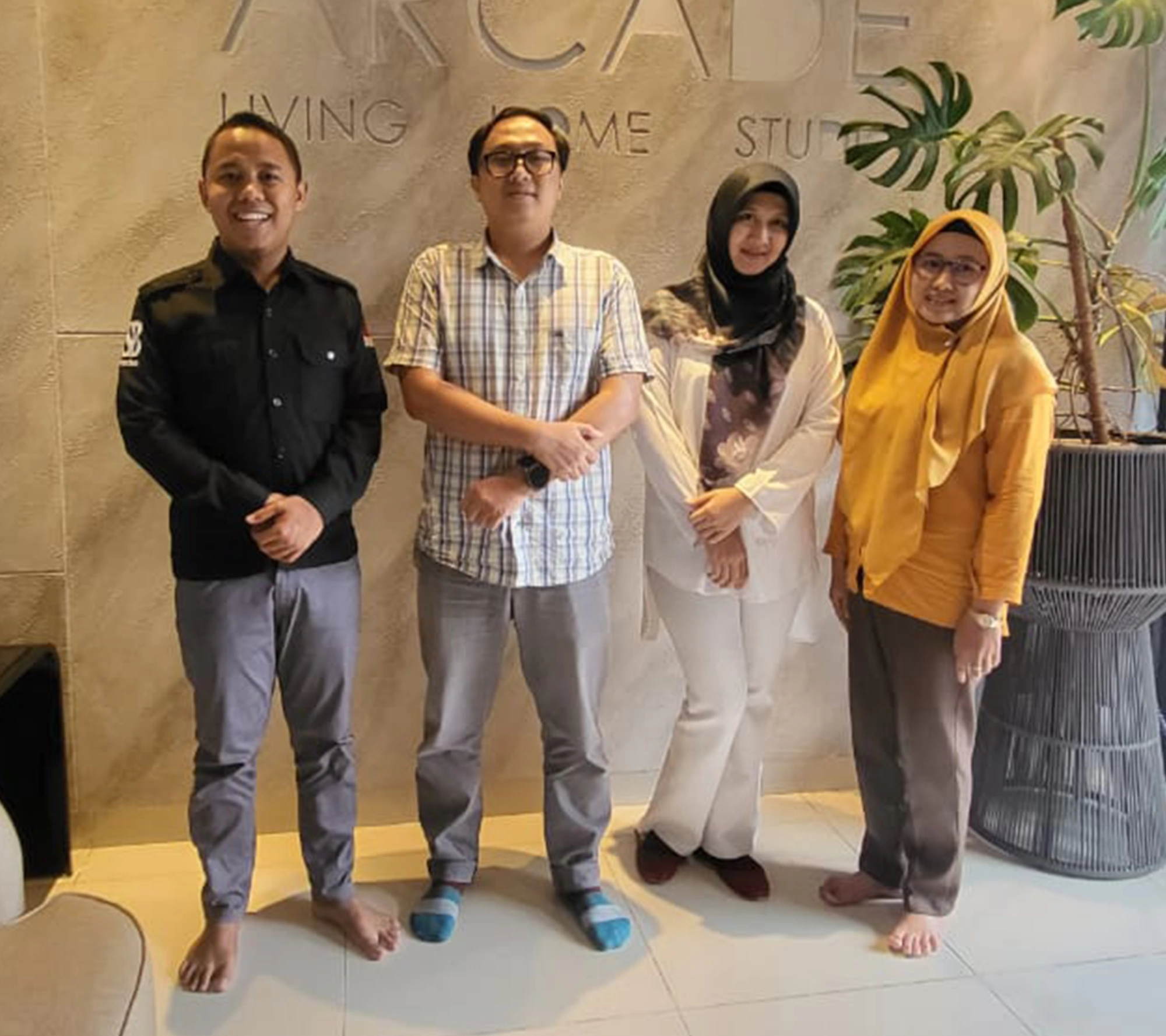 OSB yayasan islami di Tangerang Selatan 100% percaya Arcade Living kontraktor amanah