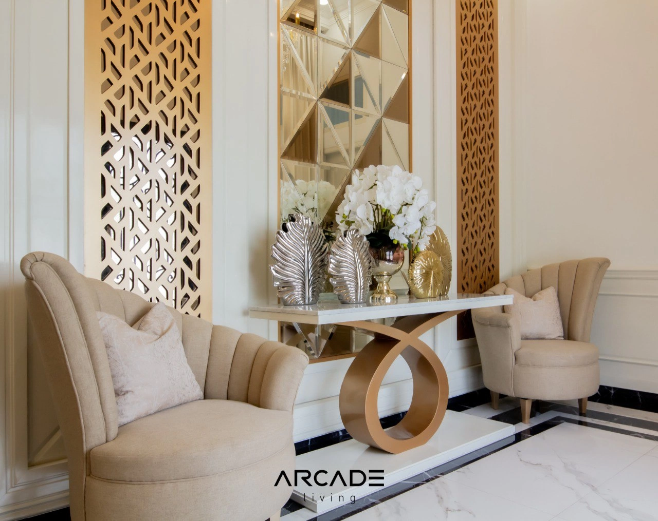 Membuat Ruang Tamu yang Hangat dan Ramah: Jasa Desain Interior oleh Arcade Living Tangerang Banten