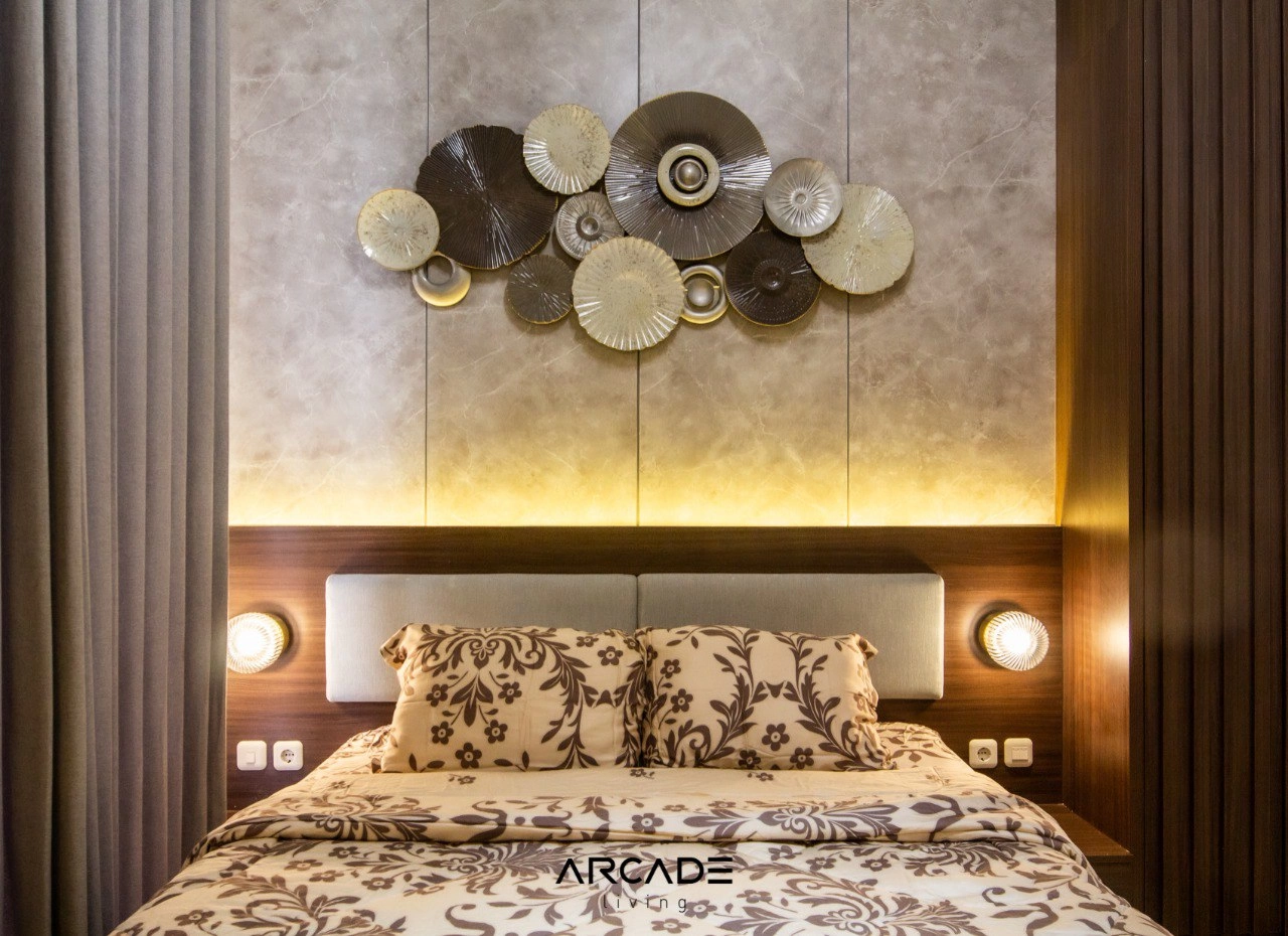 Jasa Desain Interior Kamar Tidur Memukau di BSD City oleh Arcade Living Tangerang Banten