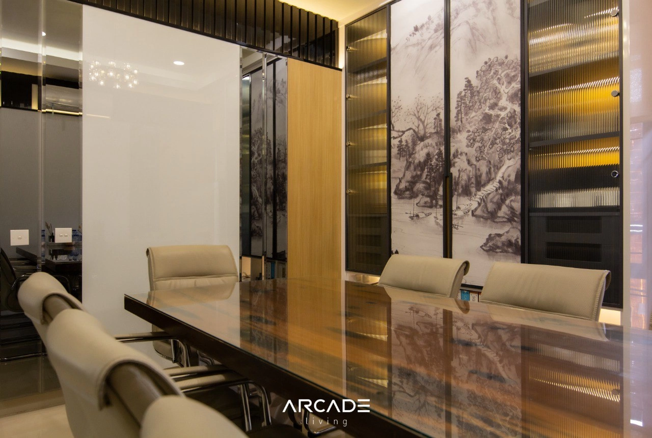 Transformasi Ruang Kerja Menjadi Ruang Minimalis yang Elegan oleh Arcade Living di Tangerang Selatan